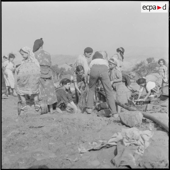 Solution provisoire au problème de l'eau.
