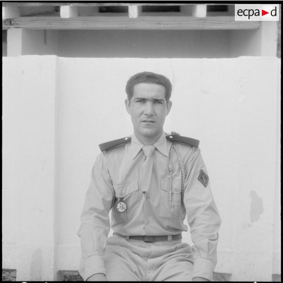 Portrait d'un officier du 12e bataillon d'infanterie (BI).