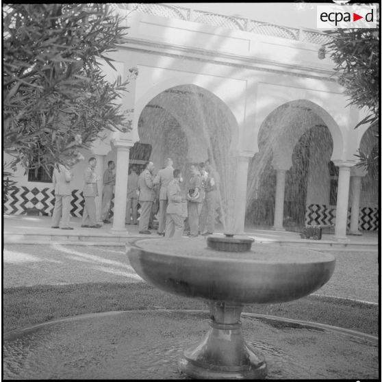 Voyage de Monsieur Messmer, ministre des Armées en Oranie.