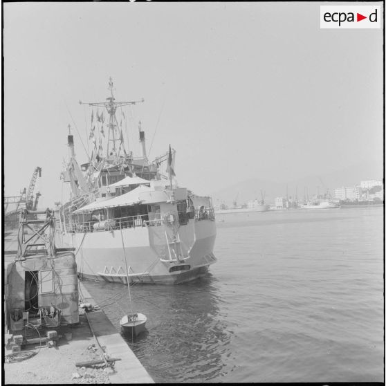 Le bâtiment de débarquement (BDC) Argens.