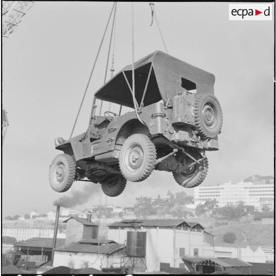 Embarquement sur le "Foudre