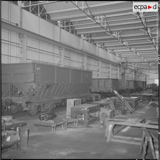 Vue d'ensemble de l'usine.