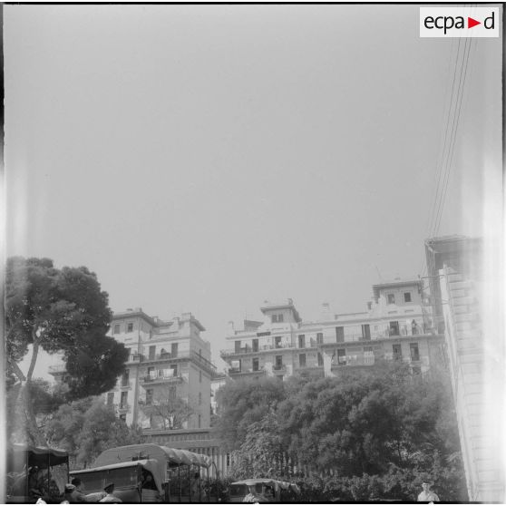 Drapeaux de l'Organisation de l'armée secrète (OAS).