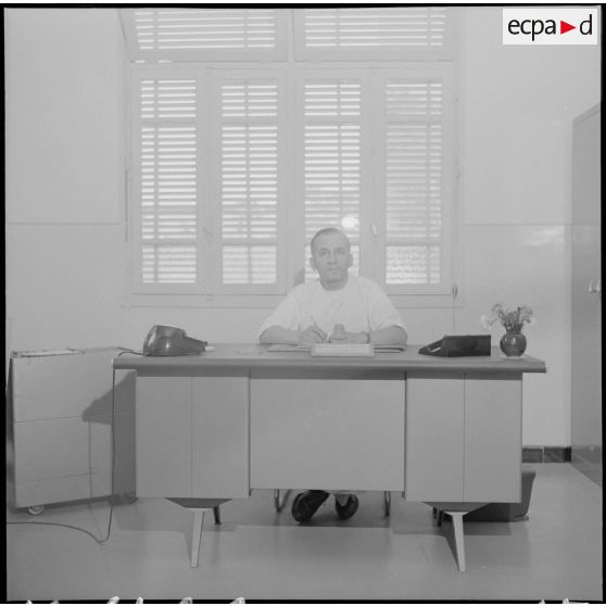 Portrait d'un personnel médical.