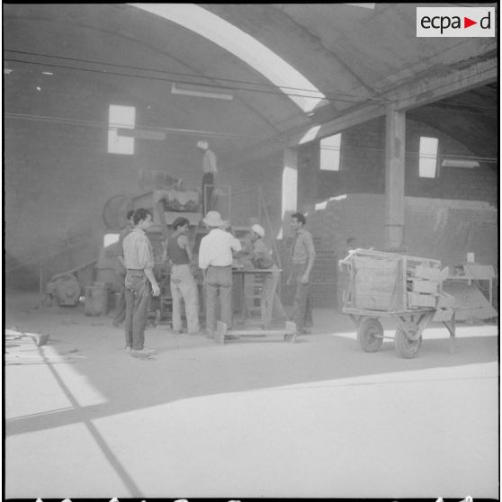 La Socalflux, fabrique de briques.