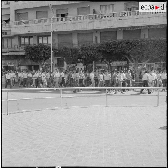 Les manifestations à Alger.
