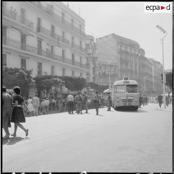 Les manifestations à Alger.