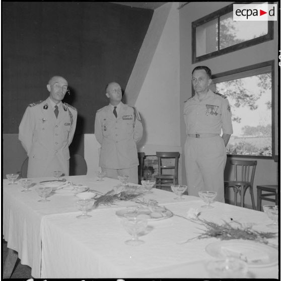 Le champagne traditionnel à la fin de la cérémonie.