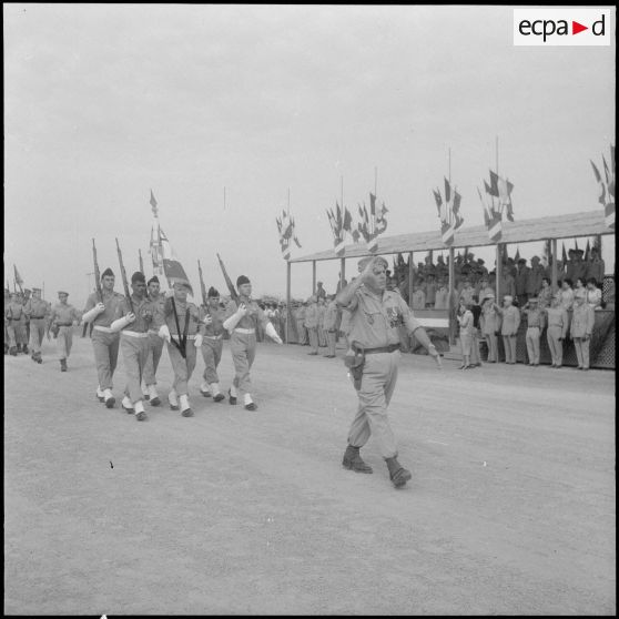 Une phase du défilé.