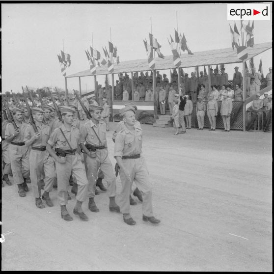 Une phase du défilé.