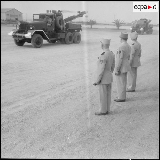 Une phase du défilé motorisé.