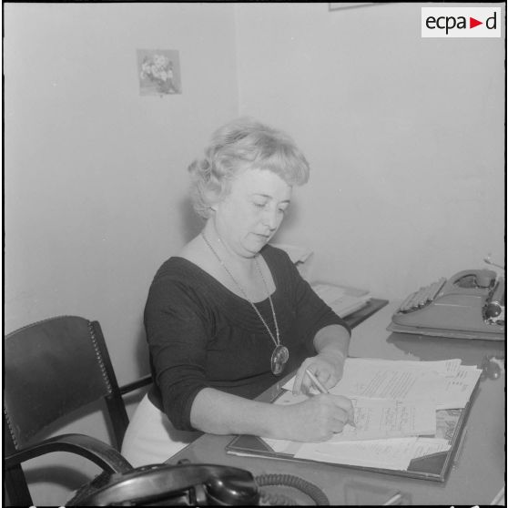 Portrait d'une enseignante.