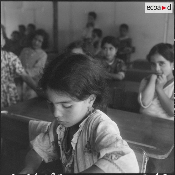 Section administrative spécialisée (SAS) d'Akourma. Des enfants de l'école.