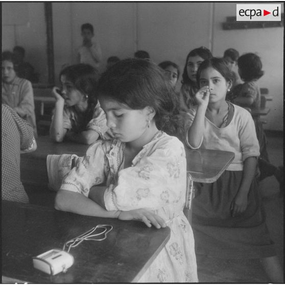 Section administrative spécialisée (SAS) d'Akourma. Des enfants de l'école.