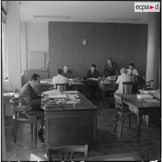 Alger. SNCFA. Bureau des services administratifs de l'Exploitation.