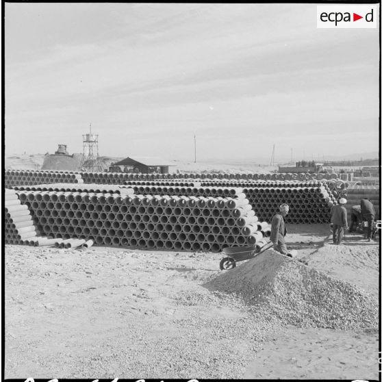 Sidi Salem. Stockage.