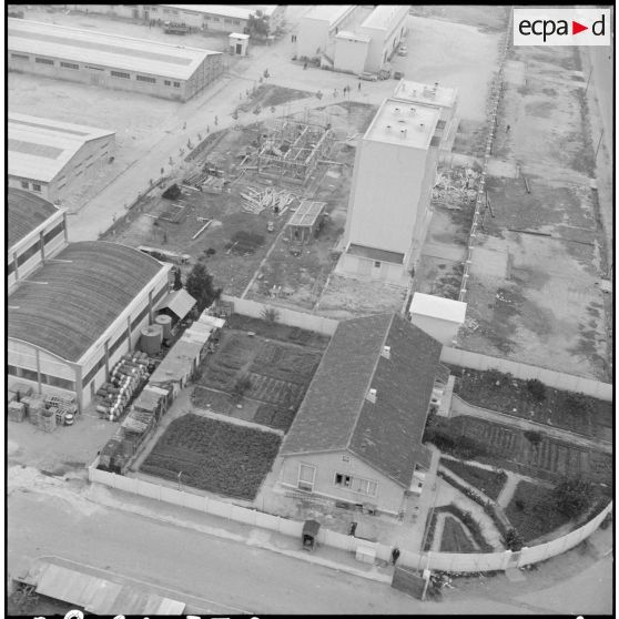 Vue aérienne de Bône.