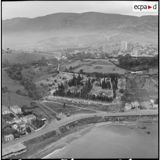 Vue aérienne de Bône.