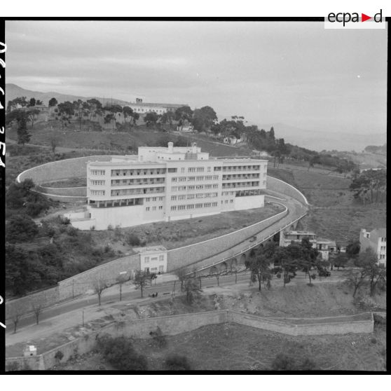 Vue aérienne de Bône.