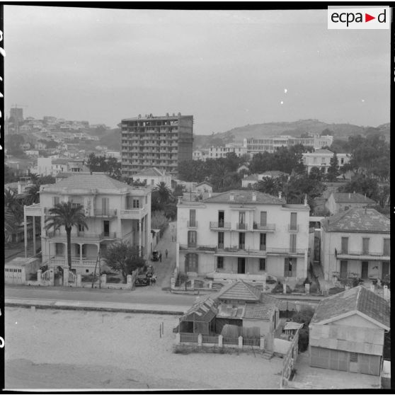 Vue aérienne de Bône.
