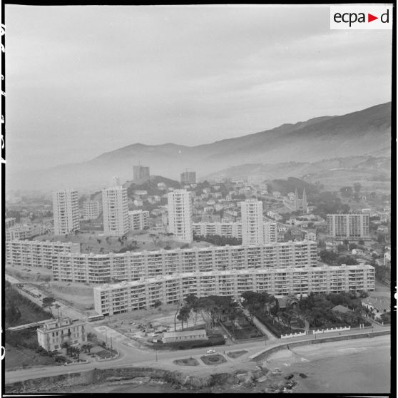 Vue aérienne de Bône.