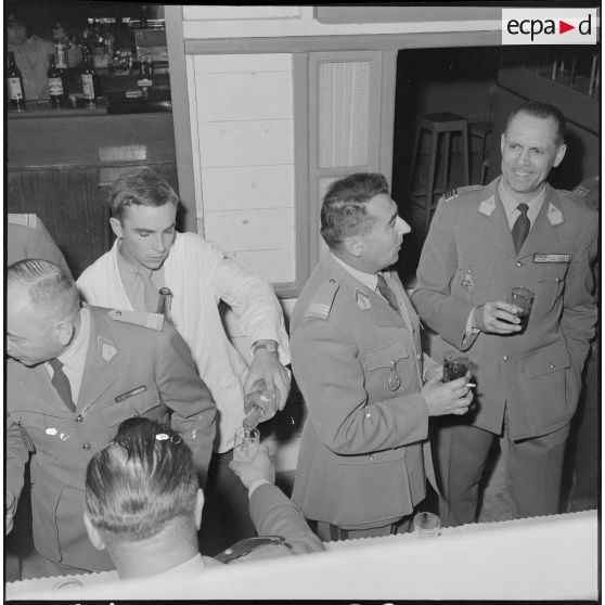 Algérie. Fête de la Saint Eloi. 428e compagnie de réparation divisionnaire (CRD).