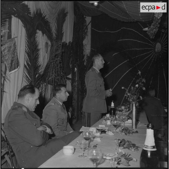 Algérie. Fête de la Saint Eloi. 428e compagnie de réparation divisionnaire (CRD).