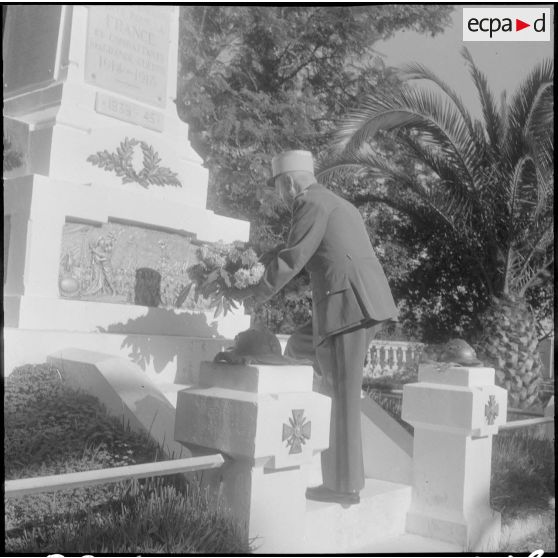 Algérie. Fête de Saint-Eloi au 10e régiment d'artillerie de marine (RAMa).
