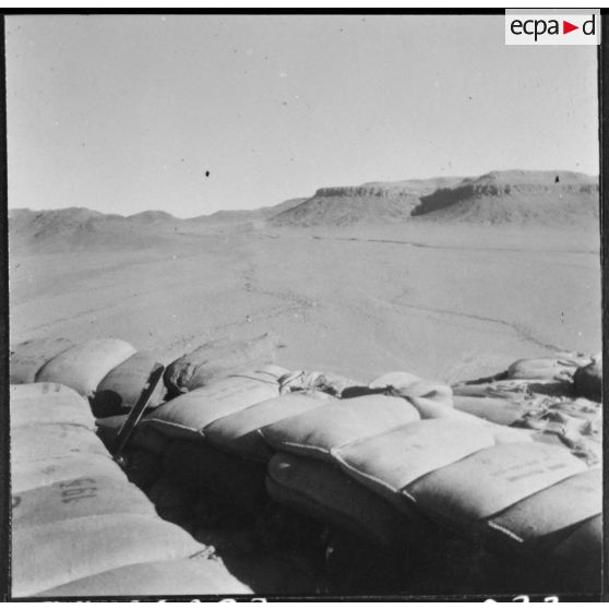 Frontière algéro-marocaine. Poste maréchal Leclerc.