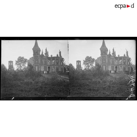 Foreste (Aisne). Le château. [légende d'origine]