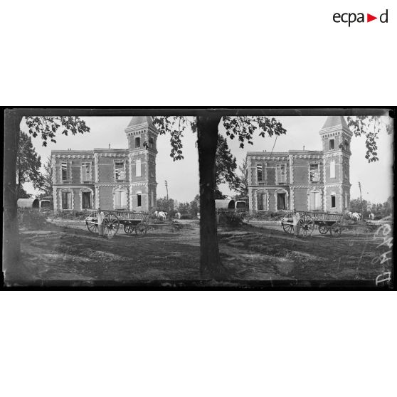 Foreste (Aisne). Le château. [légende d'origine]