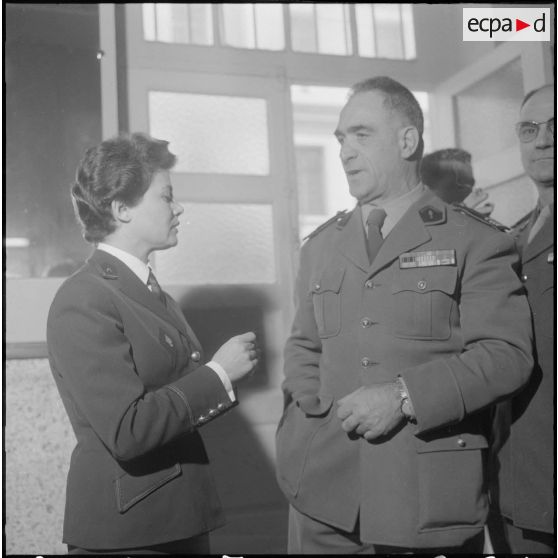 Alger. Caserne d'Orléans. Vin d'honneur.