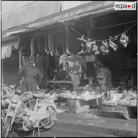 Marengo. Le marché en plein air.