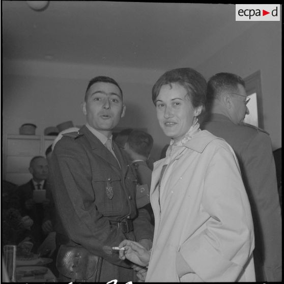 Section administrative spécialisée (SAS) d'Arba. Réception après la cérémonie de remise de décoration.