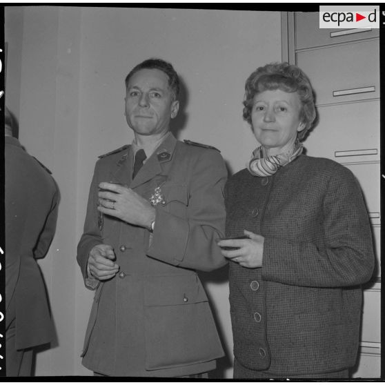 Section administrative spécialisée (SAS) d'Arba. Réception après la cérémonie de remise de décoration.