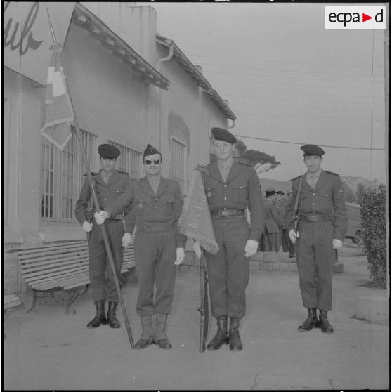 Alger. Prise de commandement au BRA.