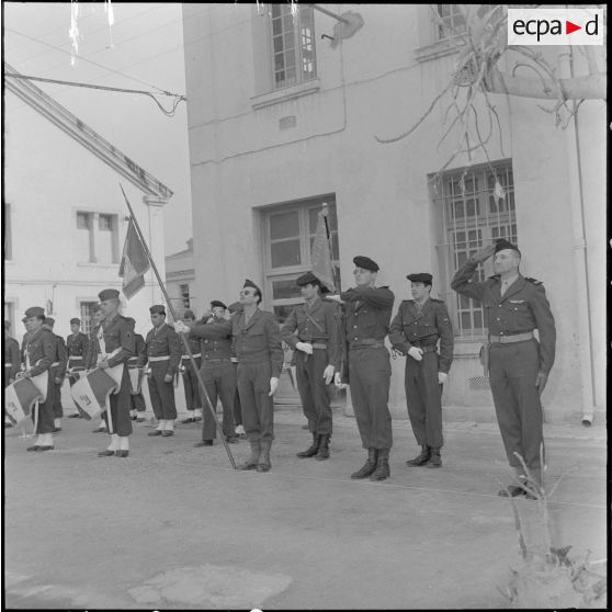 Alger. Prise de commandement au BRA.