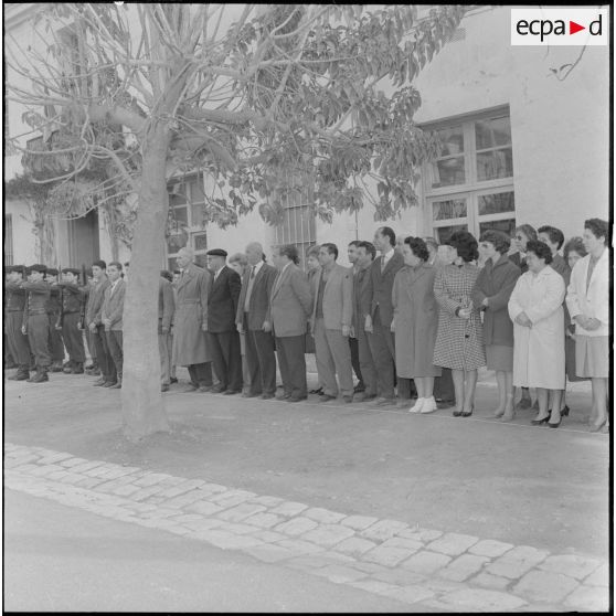 Alger. Prise de commandement au BRA.