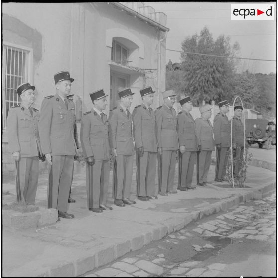 Alger. Prise de commandement au BRA.