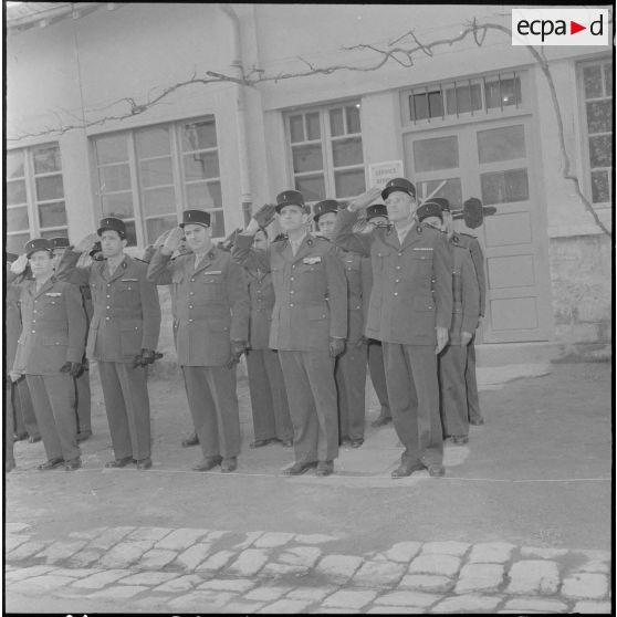 Alger. Prise de commandement au BRA.