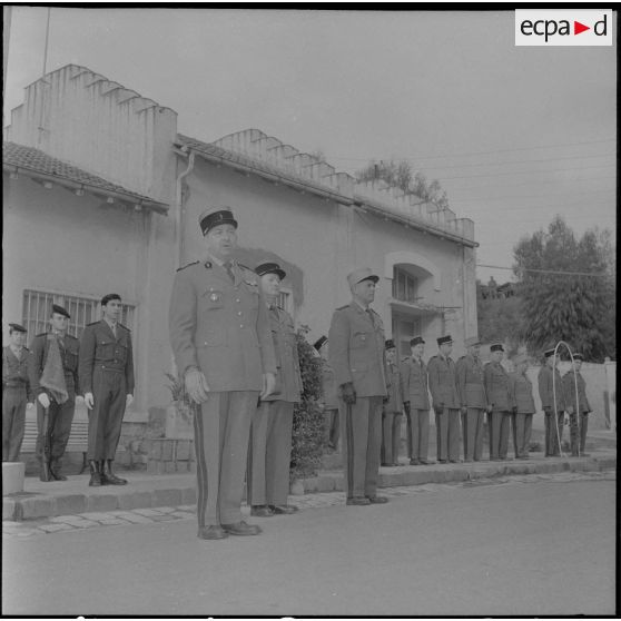 Alger. Prise de commandement au BRA.