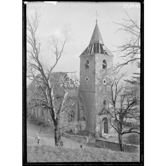 Amance (Meurthe-et-Moselle). Eglise. [légende d'origine]