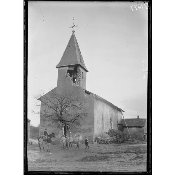 Courbesseaux (Meurthe-et-Moselle). Eglise. [légende d'origine]