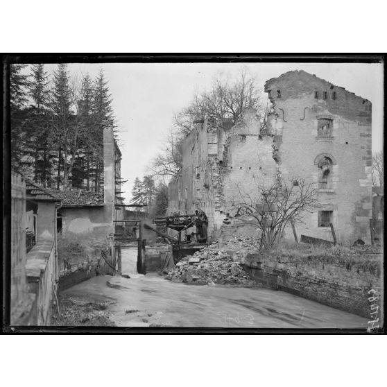 Gerbéviller. Moulin sur la Mortagne. [légende d'origine]
