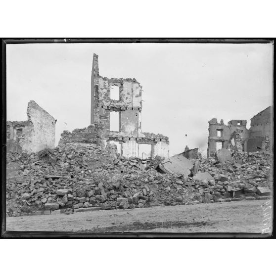 Gerbéviller. Rue Saint Paul. [légende d'origine]
