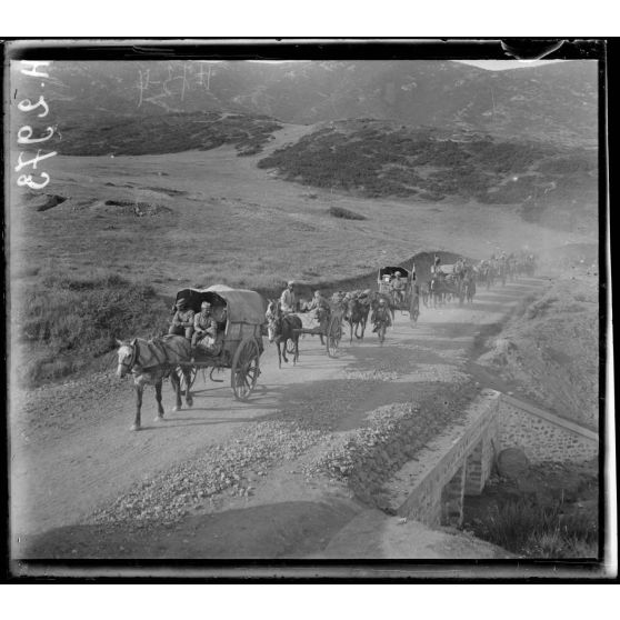 Narès. Sur la route de Salonique, service de santé colonial. [légende d'origine]