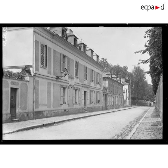 Choisy le Roi (Seine et Oise). La maison, où est mort Rouget de l'Isle. [légende d'origine]