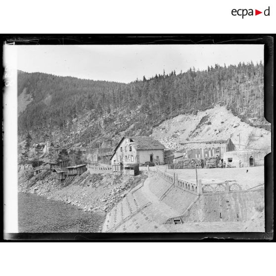 Lure, Haute-Saône. Centre d'instruction de gendarmerie. Vue d'ensemble. [légende d'origine]