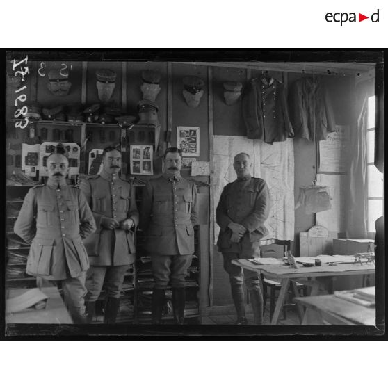 Lure, Haute Saône. Bureau de l'Etat Major de la VIIe armée. 2e bureau. [légende d'origine]