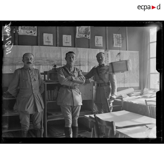 Lure, Haute Saône. Bureau de l'Etat Major de la VIIe armée. 1er bureau. [légende d'origine]